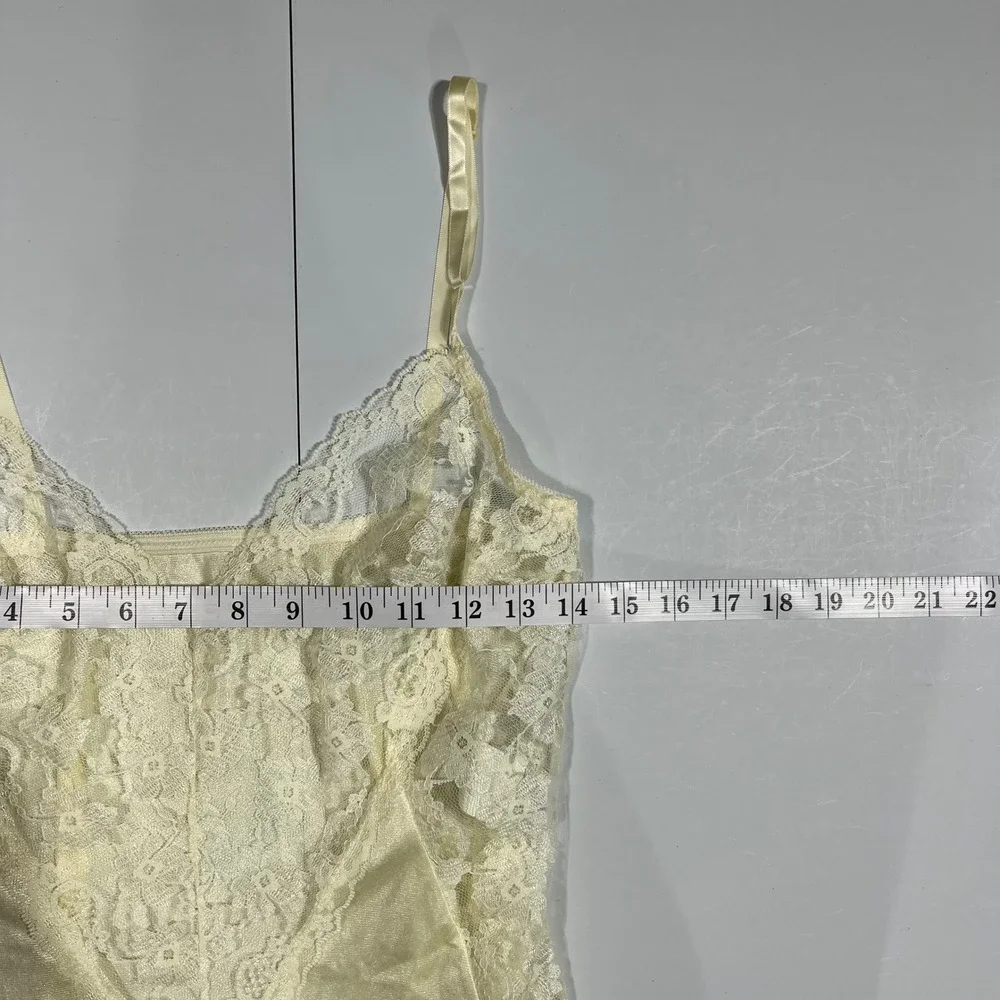 UndercoverWear Vintage Lace Camisole Coquette Fairy Romantic Top Size Medium